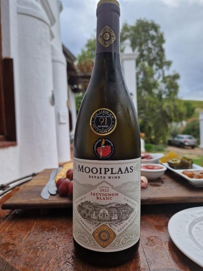 Mooiplaas Wine Estate Apartamento Stellenbosch Exterior foto